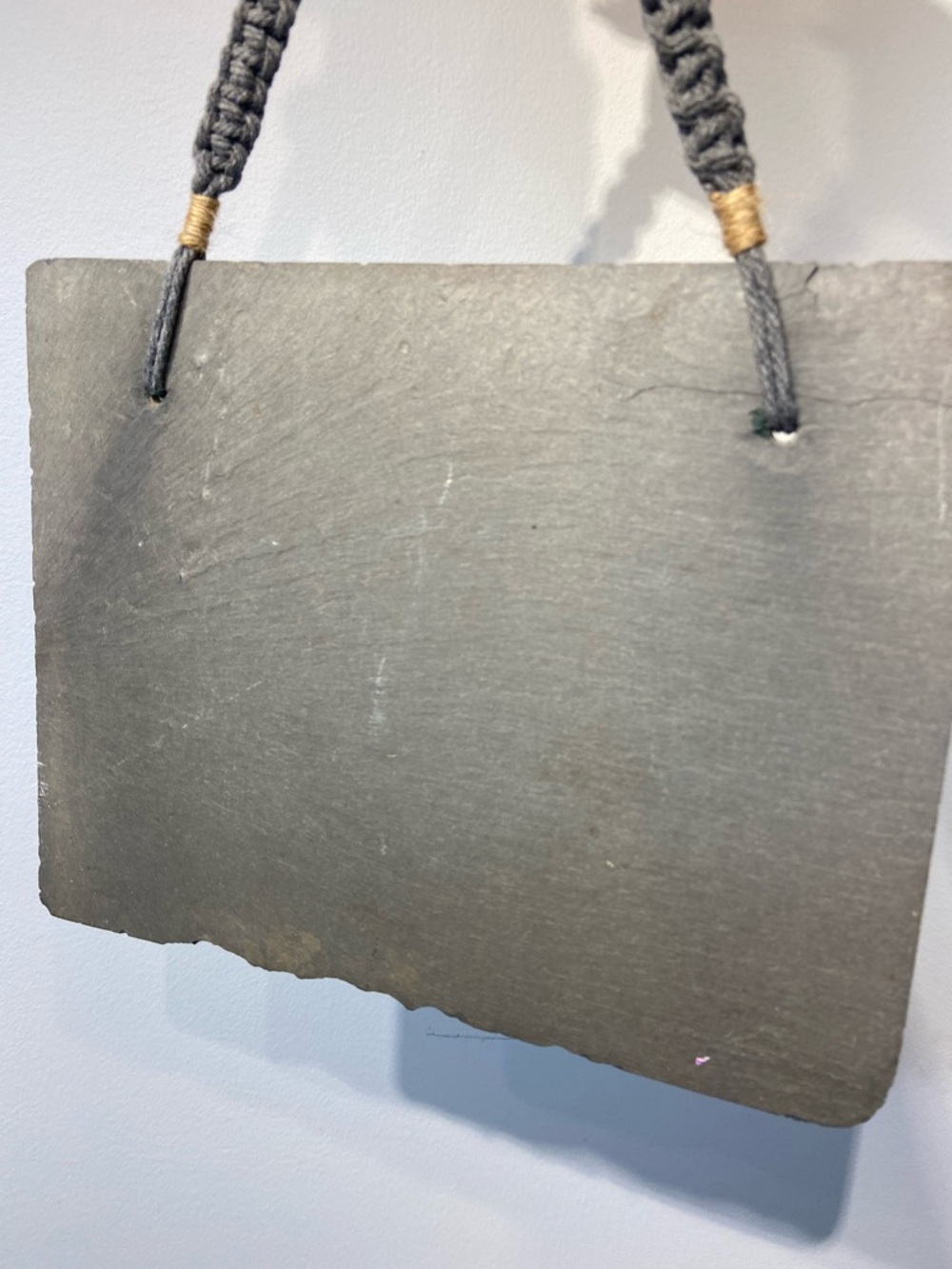 Handmade Welcome Sign on Slate - Picture 3 of 4